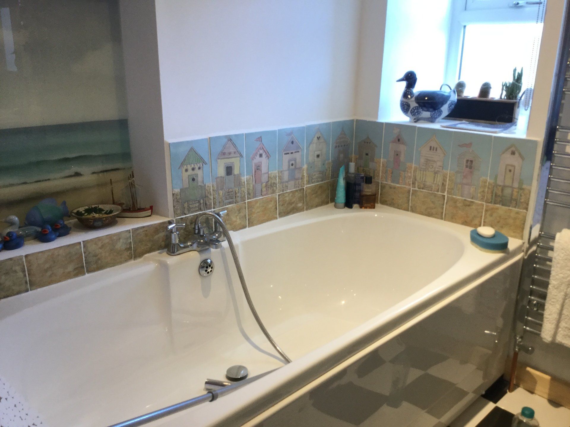 Beach Hut bathroom tiles Beach Hut bath tiles