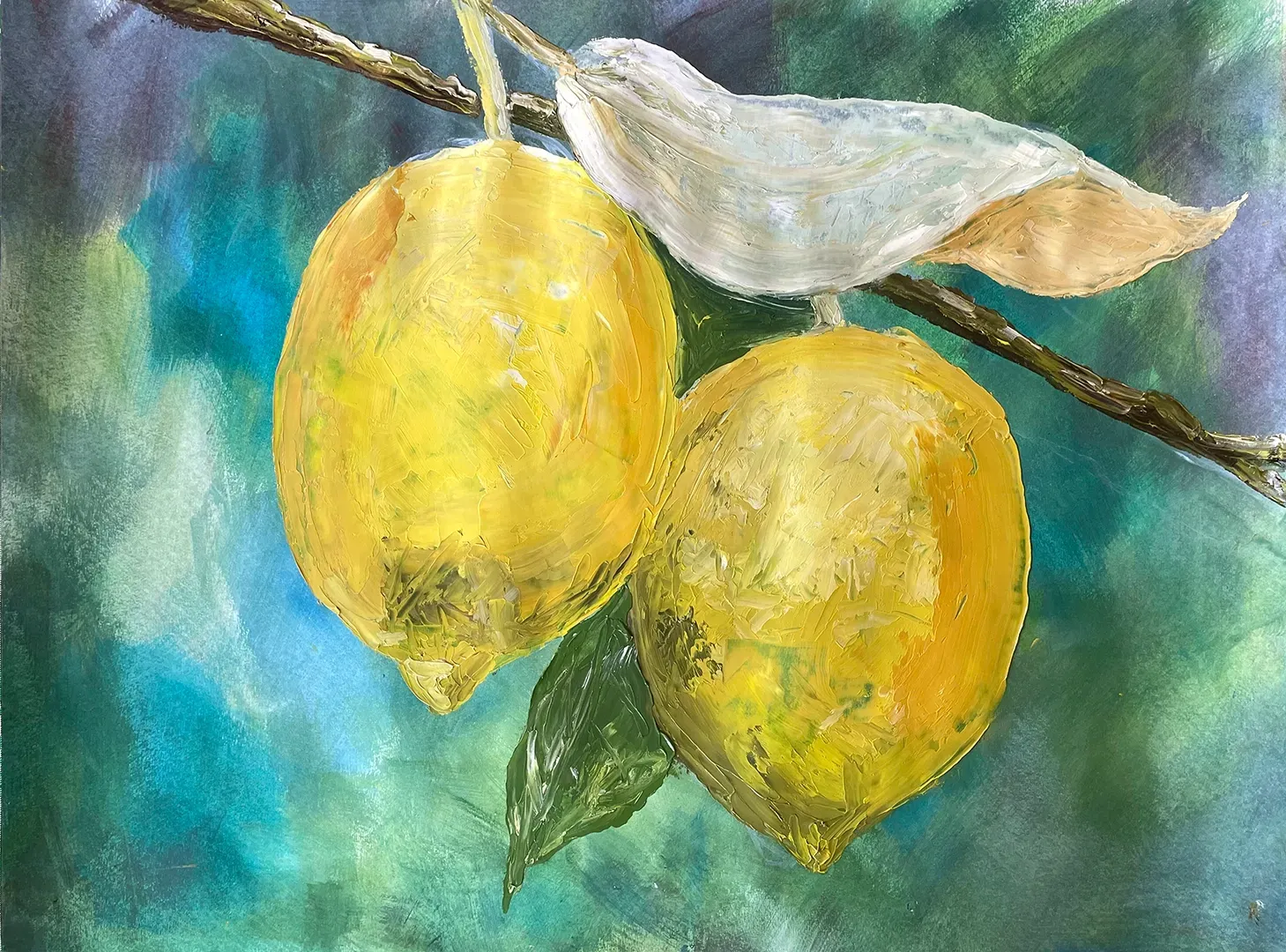 Lemons from a photograph