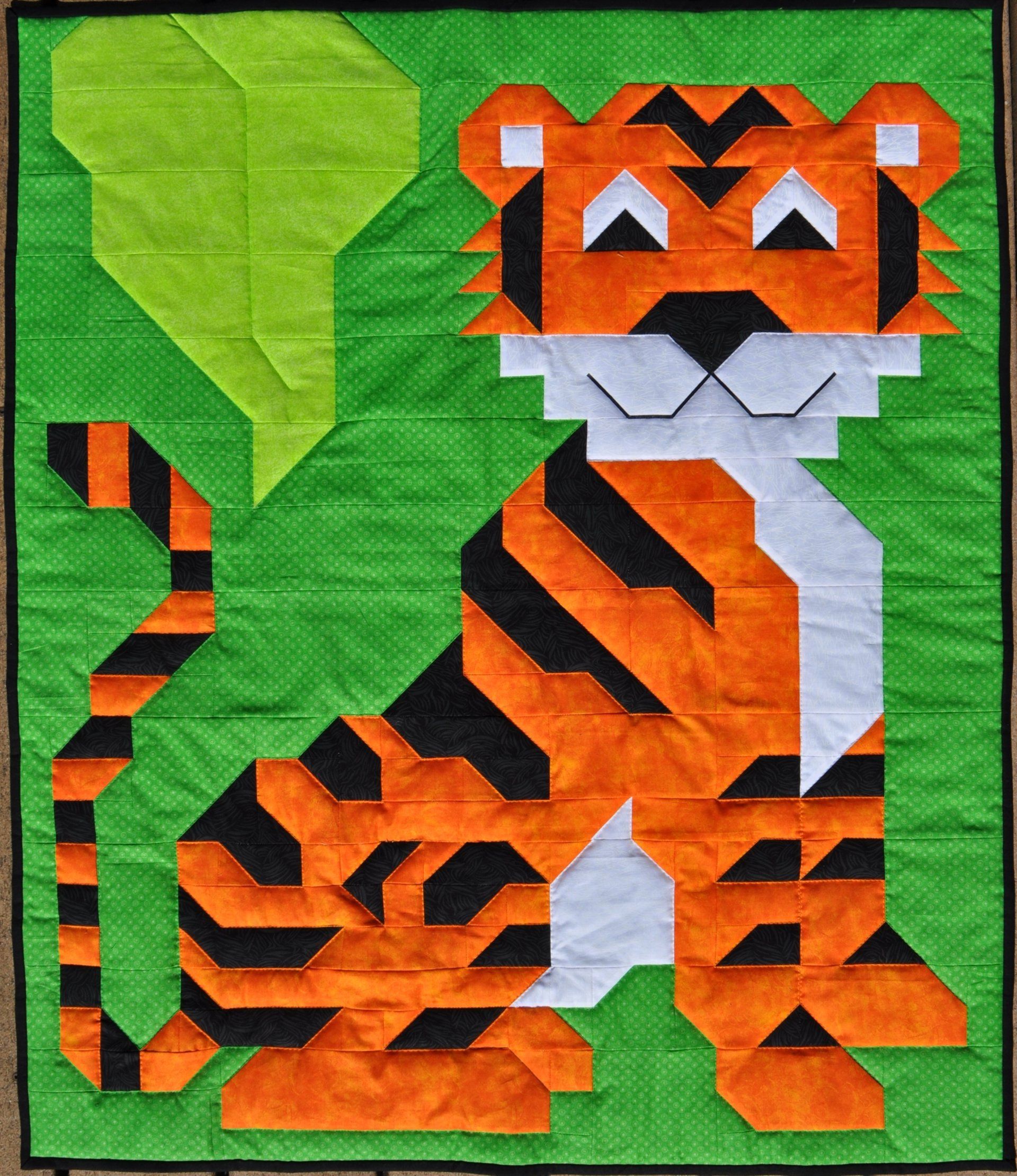 Counted Quilts Andy Tiger Quilt