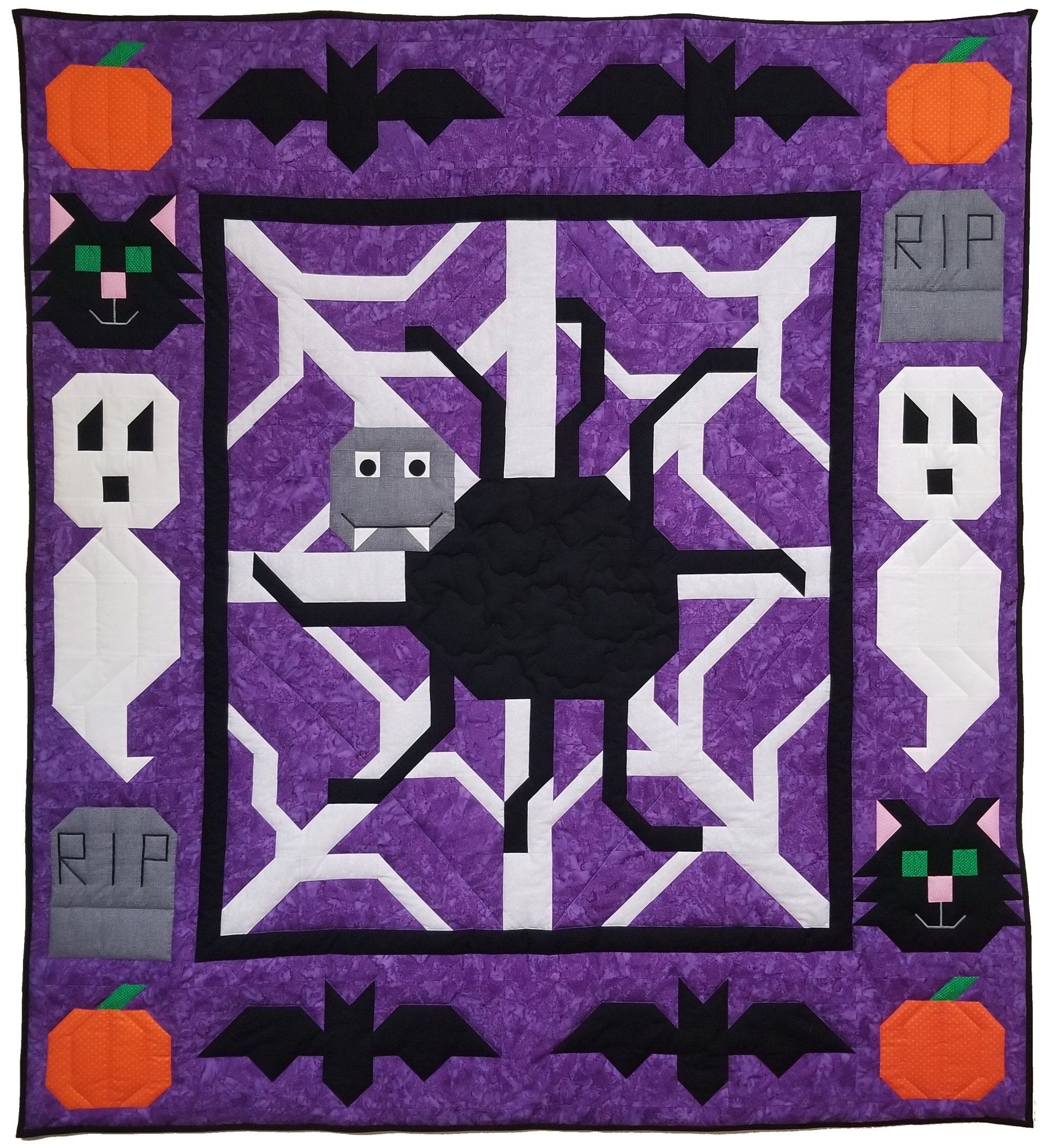 Counted Quilt Halloween quilt