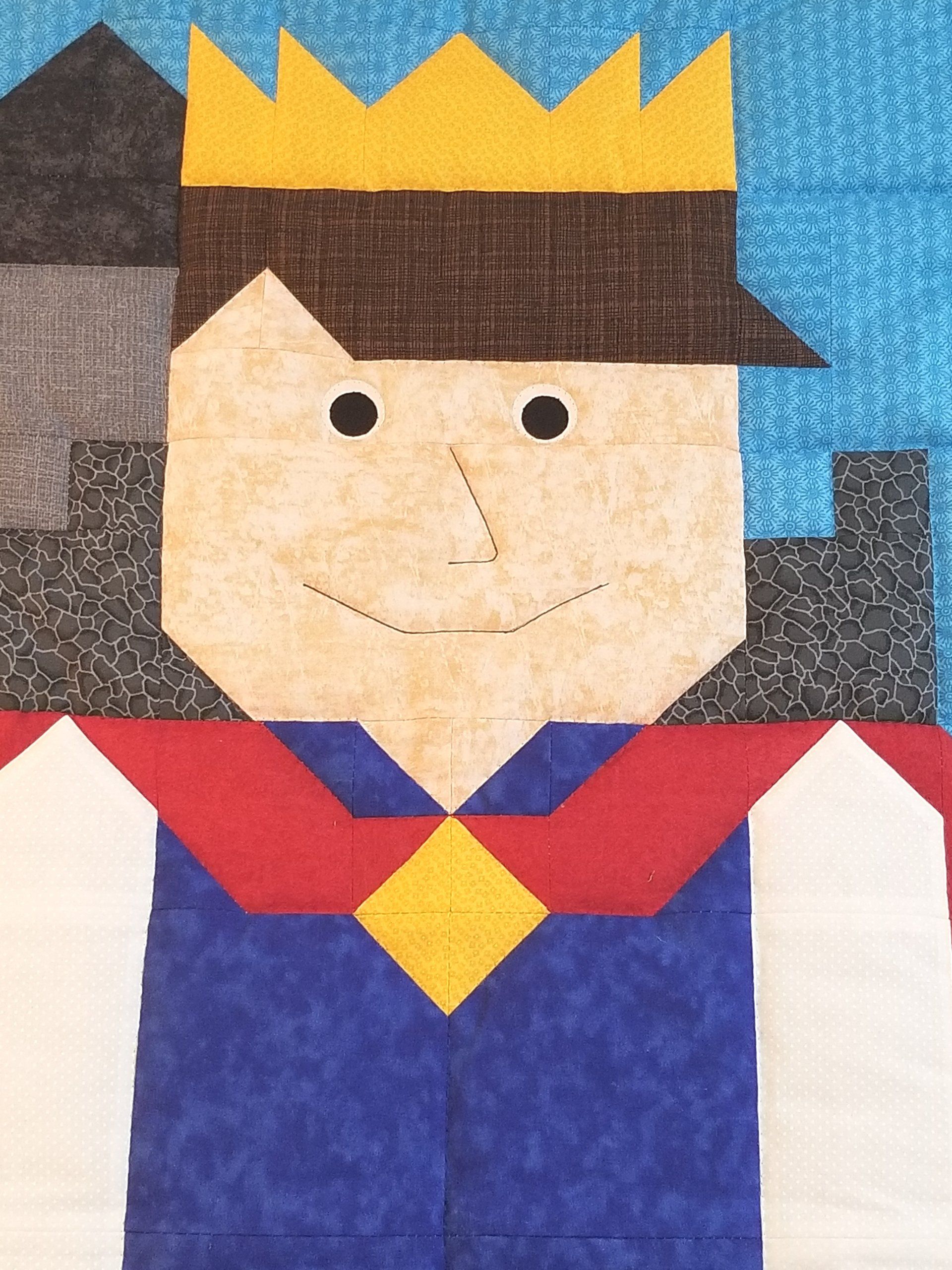 Prince Quilt zoomed to face