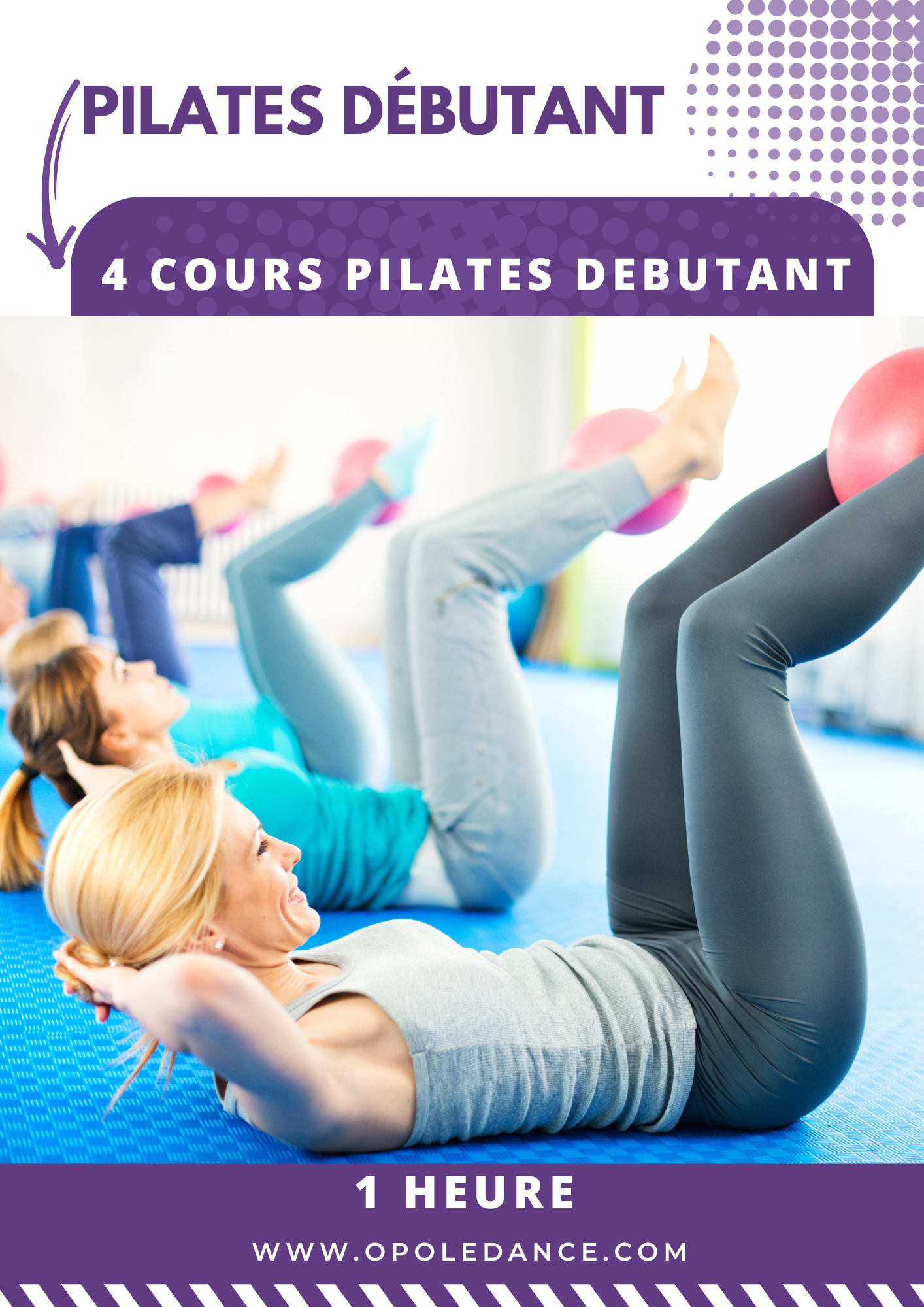 4 cours de pilates débutant