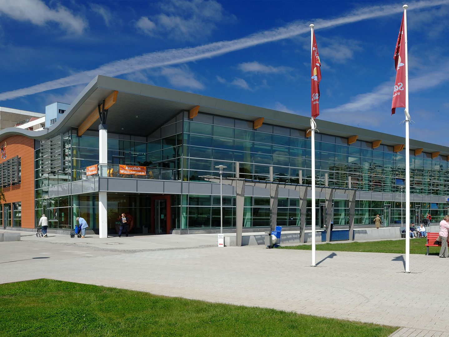 Außenansicht des Aktiv-Hus in Heiligenhafen