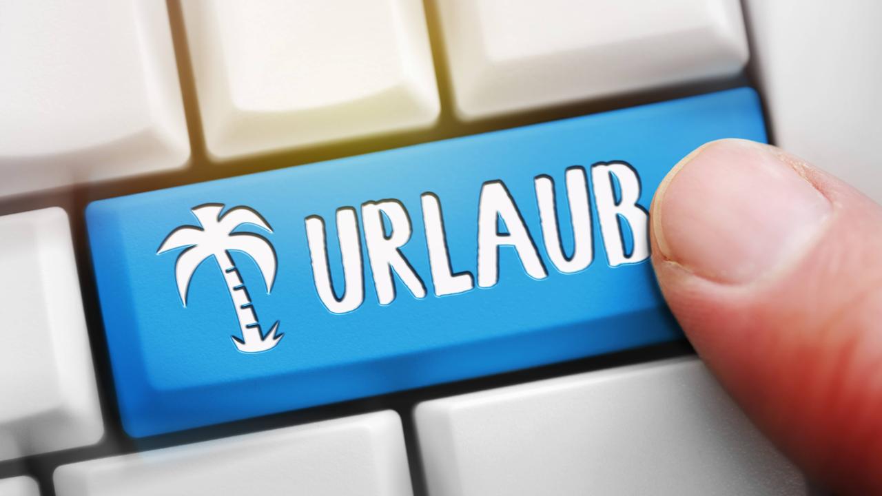 Taste zur Buchung des Urlaubs