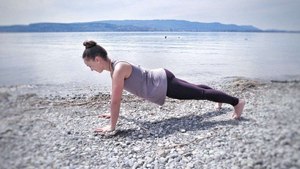 brett, planke, chaturanga dandasana