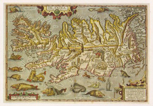 Carte Islande Baleine