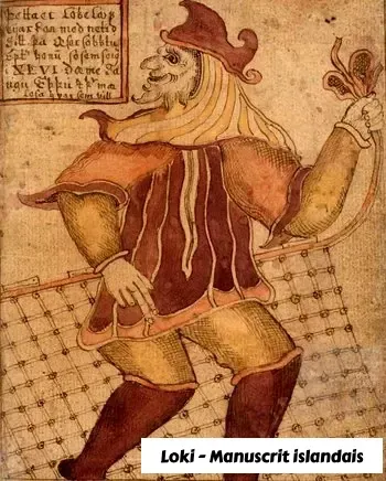Manuscrit Loki Islande