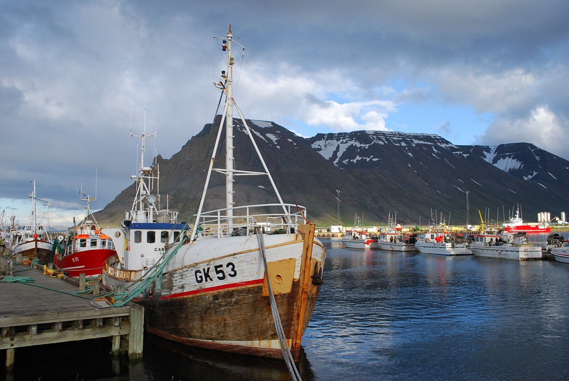 Port de Bolungarvik Islande