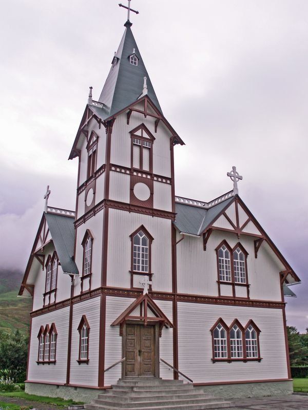 église d'Husavik Islande