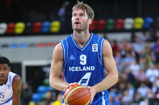 Jón Árnor Stefánsson Basket Islande