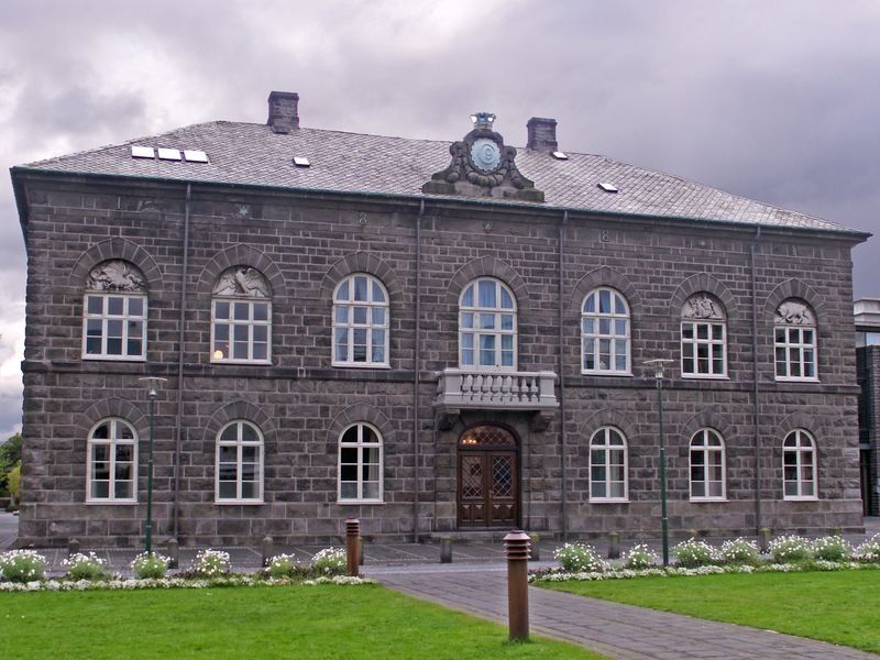 L'Althing Reykjavik Islande