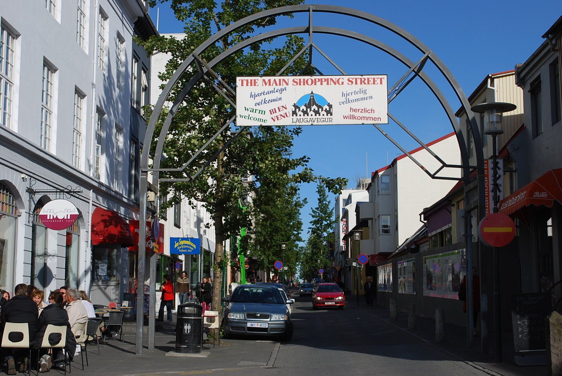 Laugavegur Reykjavik Islande