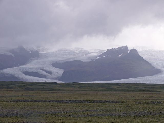 Glacier Skaftafell en Islande