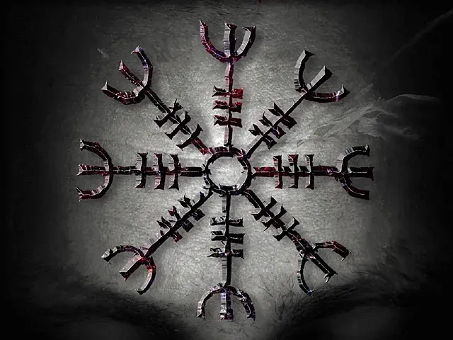 Ægishjalmur sorcellerie Islande © spartacus-andywhitfield