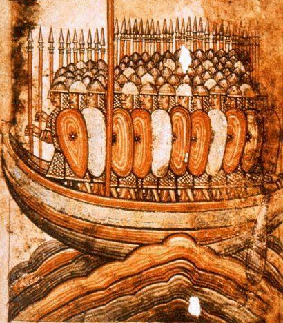 Les Vikings selon Saint-Aubin au Xème siècle