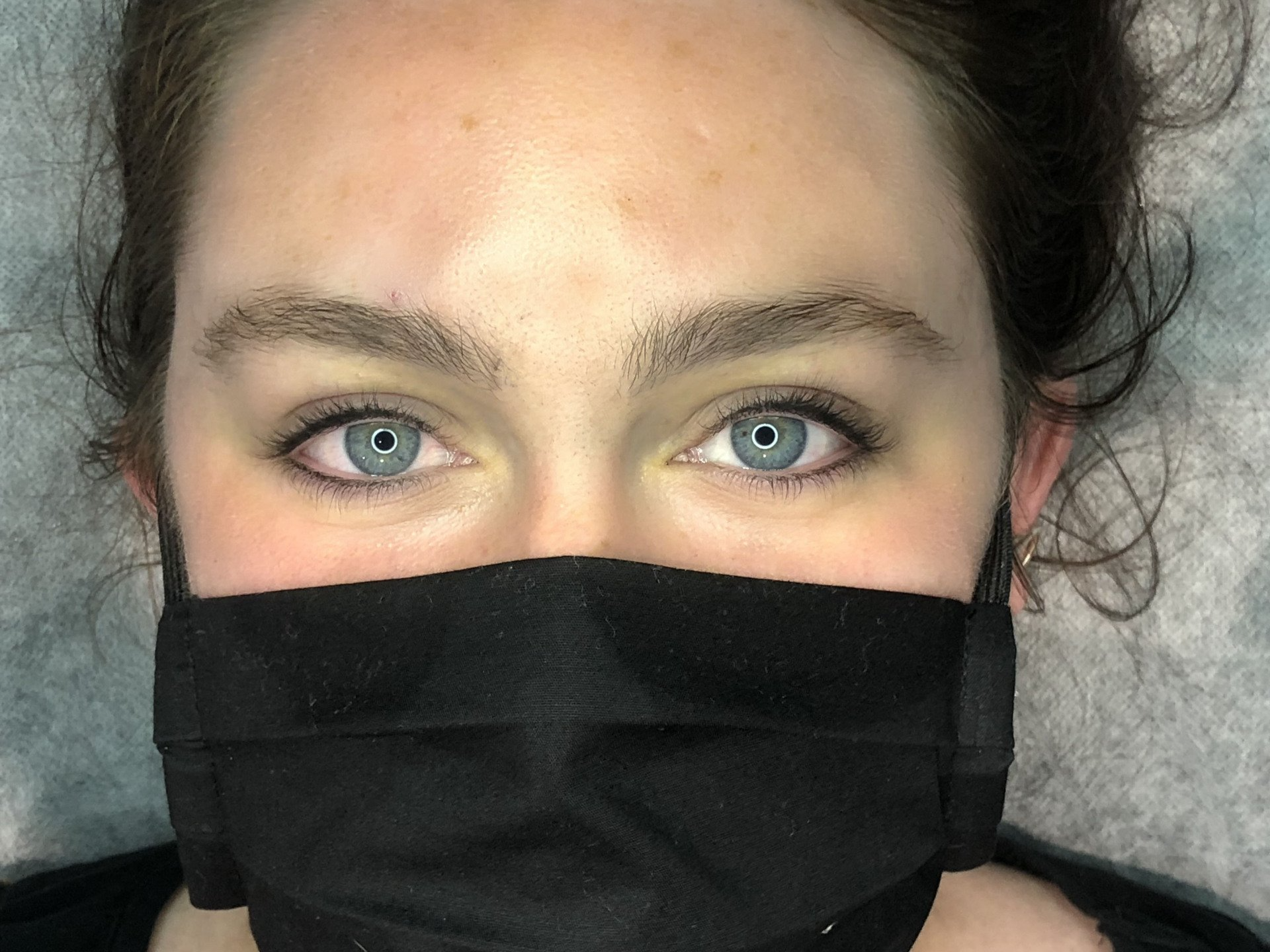 Lash line tattoo