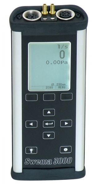 Swema 3000mdH+
Das Swema300mdH+ hebt sich vom Swema3000md mit einen eingebauten Differenzdrucksensor mit hohem Messbereich ab.