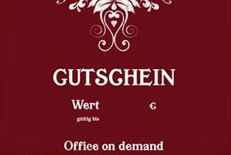 Office on the Spot Iris Weinig ~ Geschenkgutscheine Office on the Spot Iris Weinig ~ Geschenkgutscheine