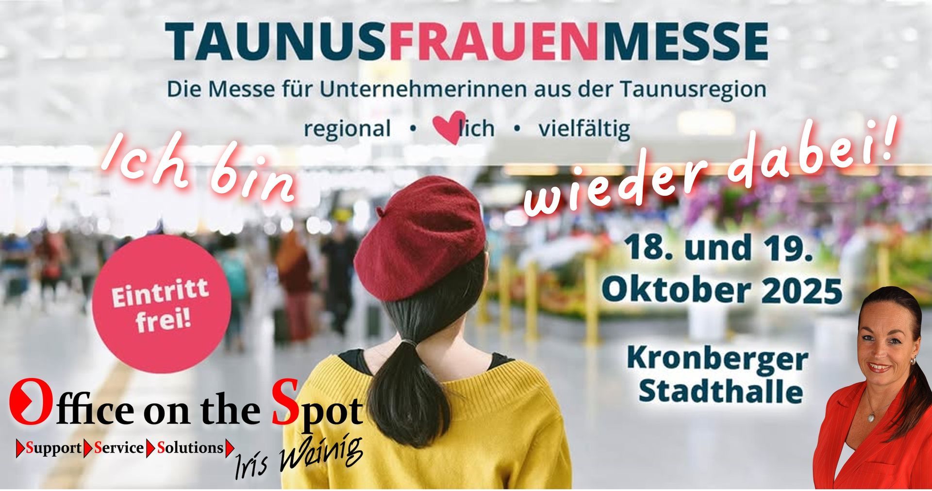 2025 Taunusfrauen-Messe Kronberg mit Office on the Spot Iris Weinig 2025 Taunusfrauen-Messe Kronberg mit Office on the Spot Iris Weinig