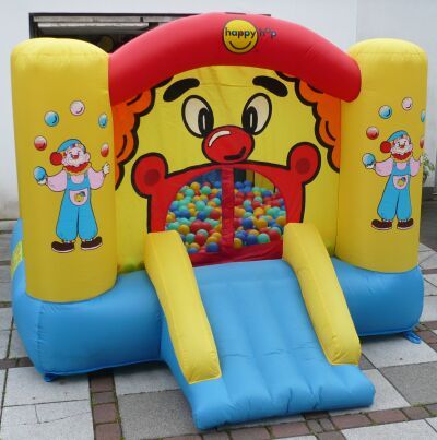 Hüpfburg Bälleburg mit Rutsche