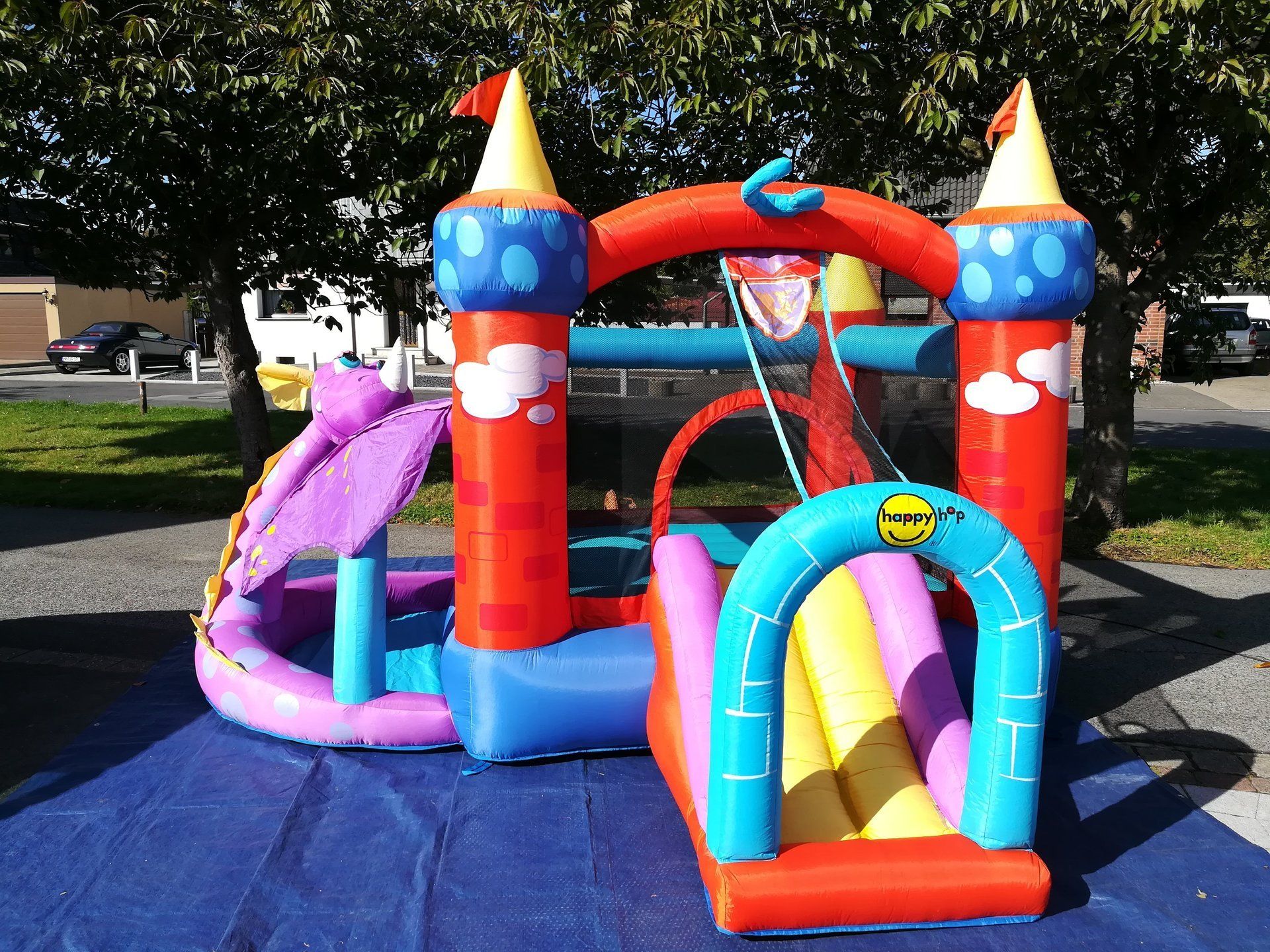 Hüpfburg Drachenschloß mieten für nur 48€