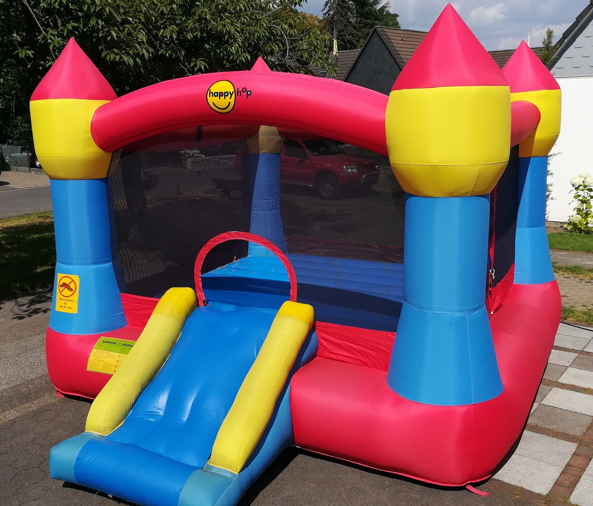 Hüpfburg Schloß Big 4x4m