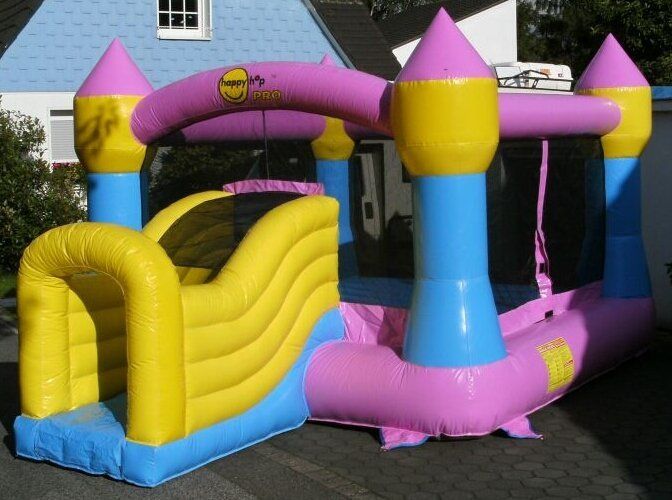 Hüpfburg Schloß Pro 4x4m