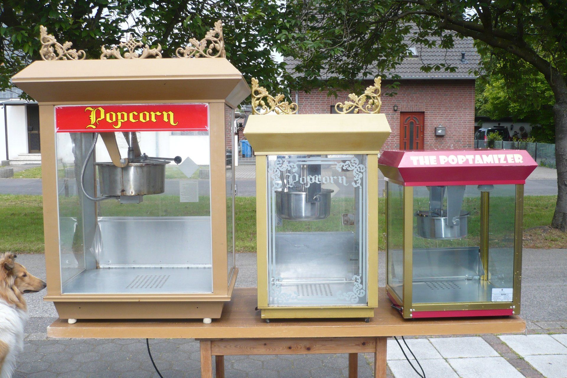 Popcornmaschinen Zuckerwattemaschine