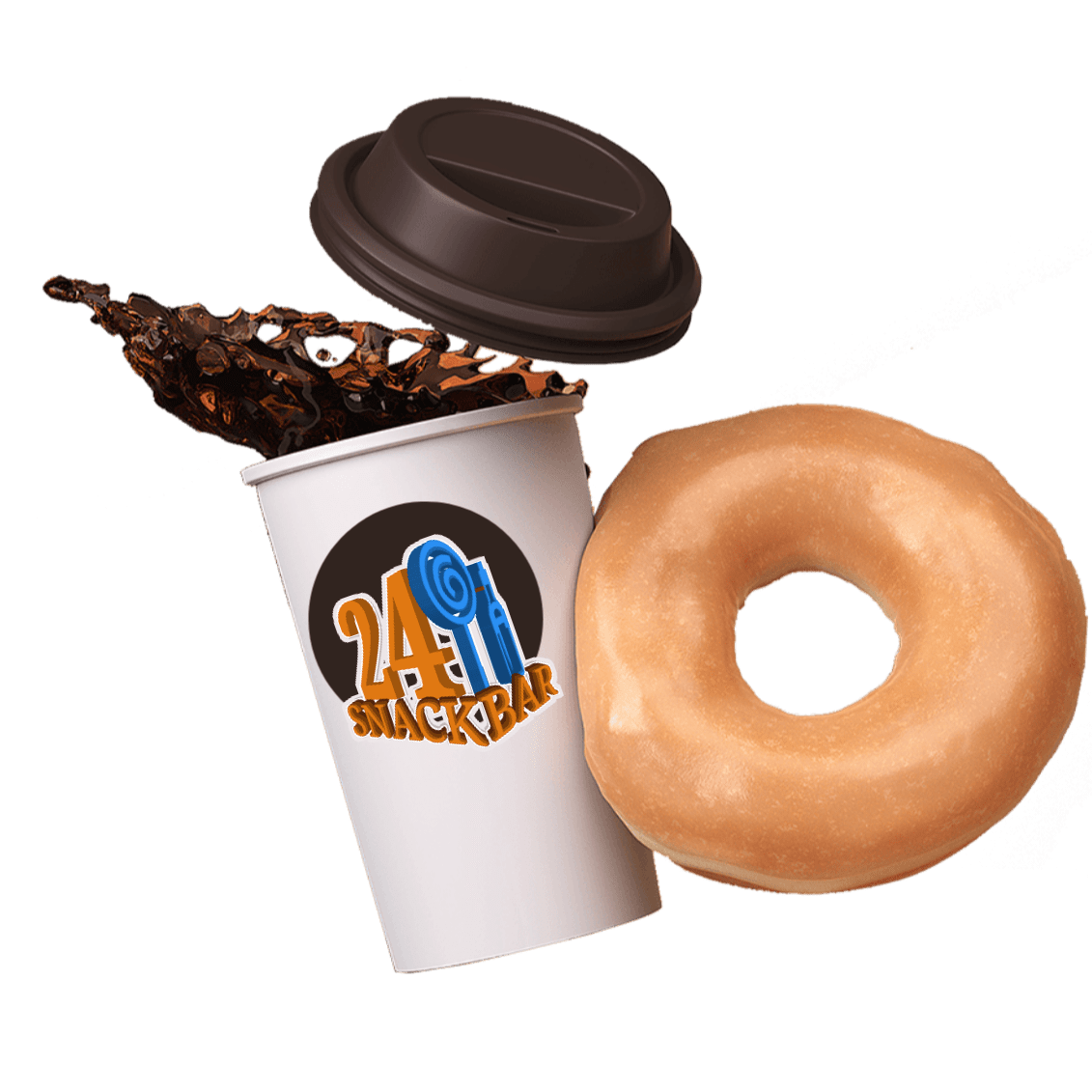 Kaffee und Donuts Bild