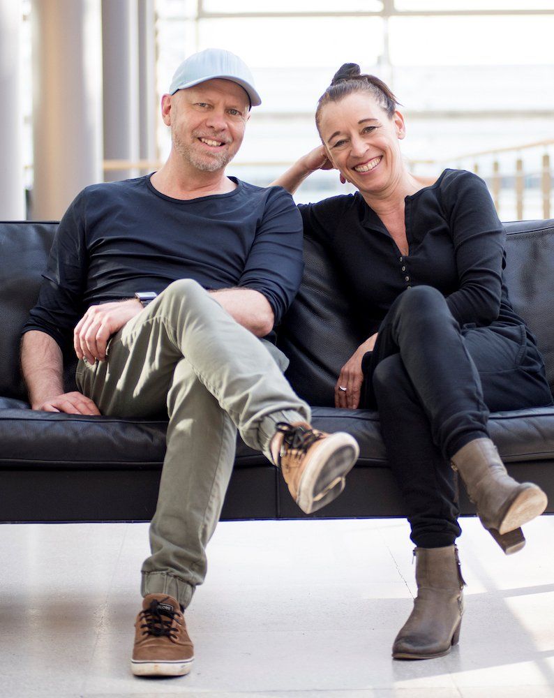 Andreas Hüging und Angelika Niestrath, Foto: Isabelle Grubert Irmgard Kramer
