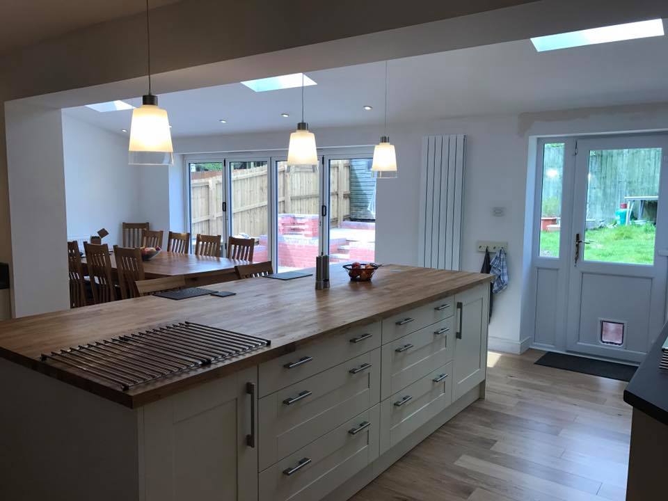 Finished Kitchen project done by Services360