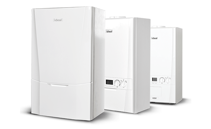 Professional carrying out a boiler replacement
