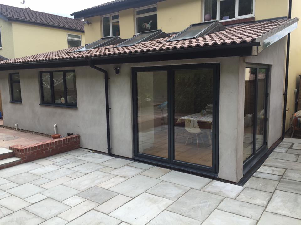 Extension completed by professionals at Services 360