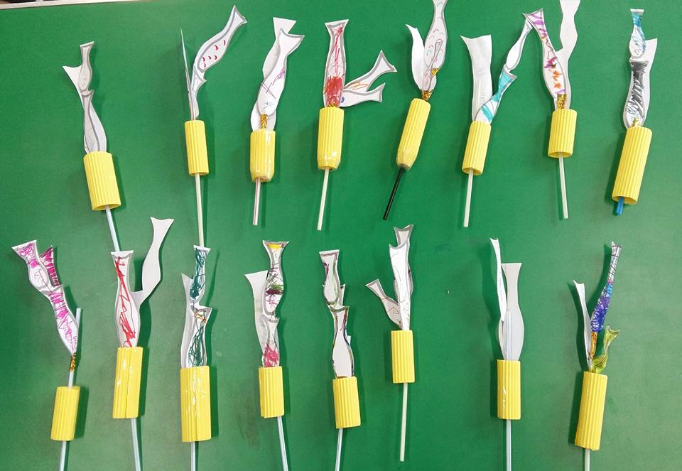 craft made with donated materials