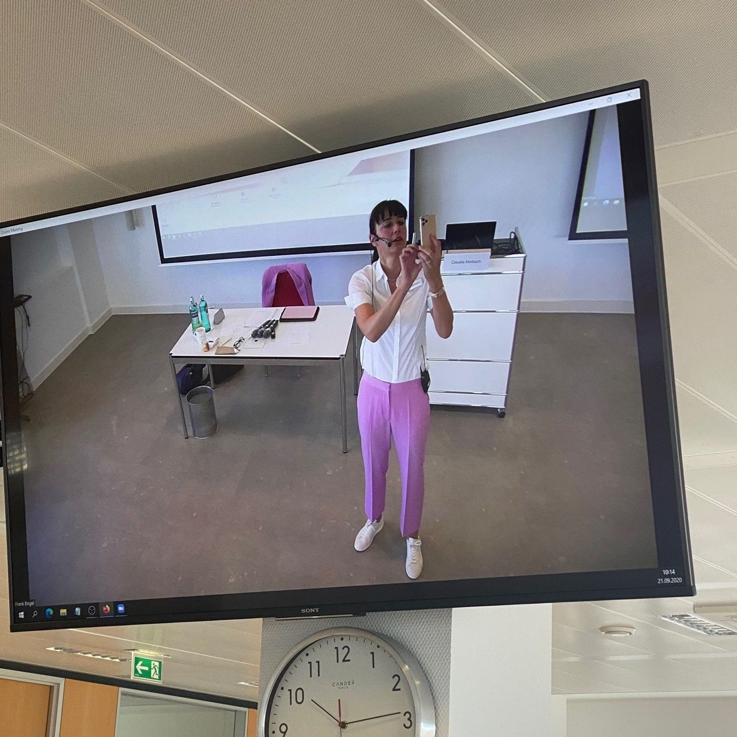 Hybrid-Training mit Claudia Marbach