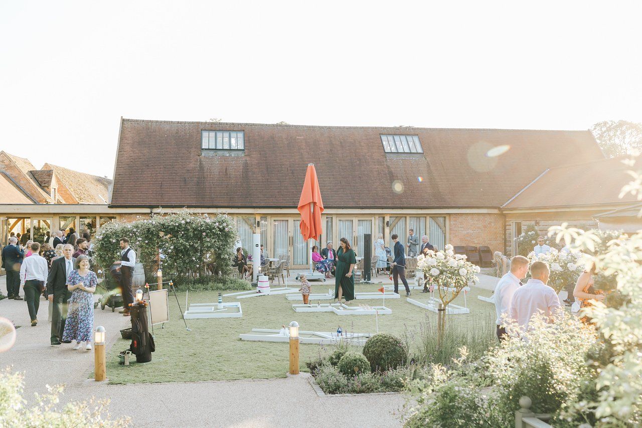 Crazy Golf at Bassmead Manor Barns