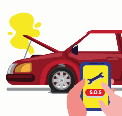 24 Stunden Service: abschleppen und Pannenhilfe