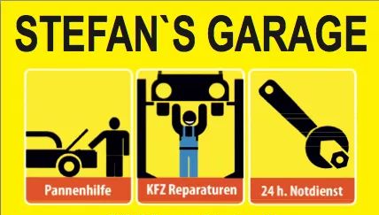 Logo Stefans Garage, Maspalomas Gran Canaria Logo Stefans Garage, Maspalomas Gran Canaria