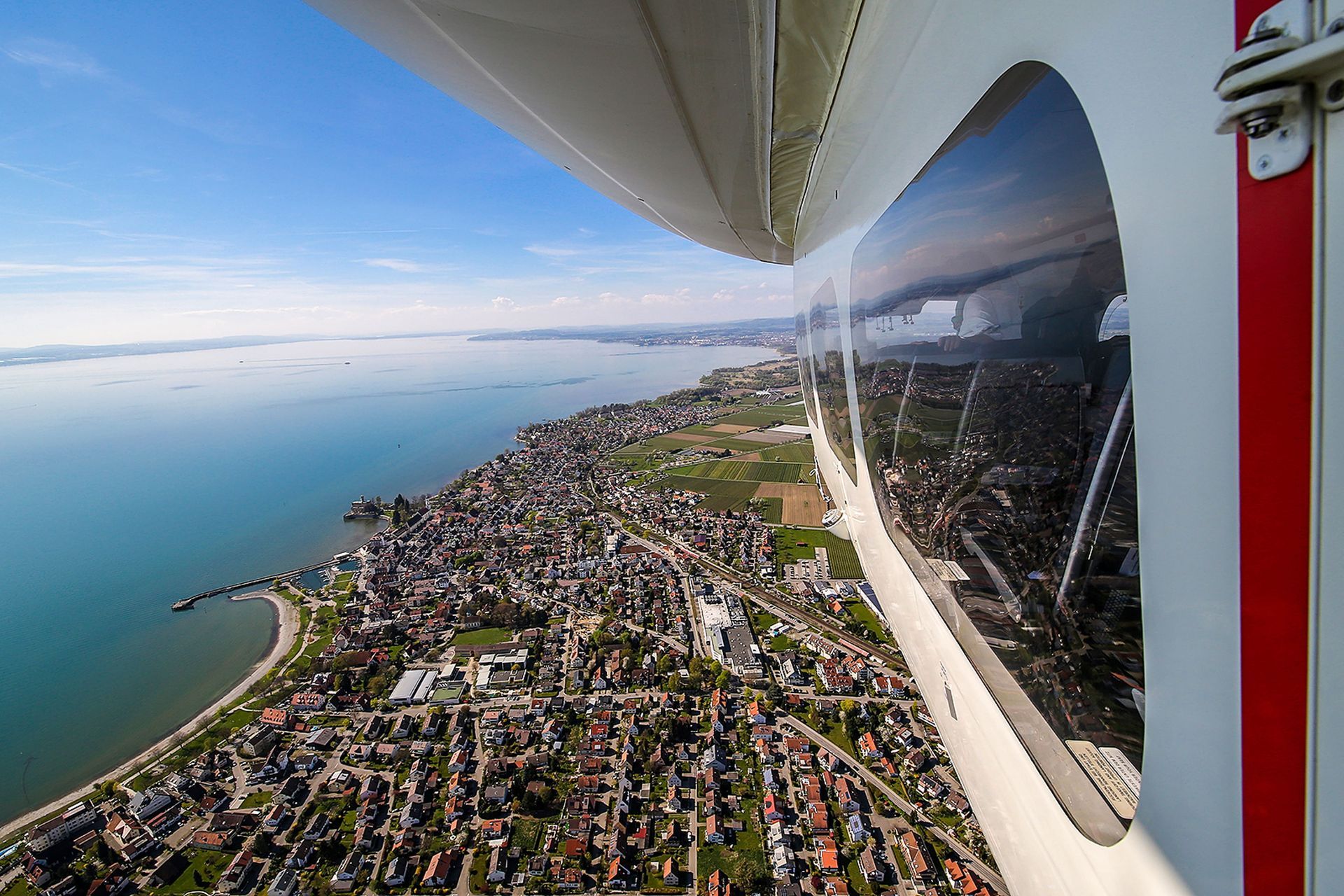 Zeppelinrundflug am Bodensee