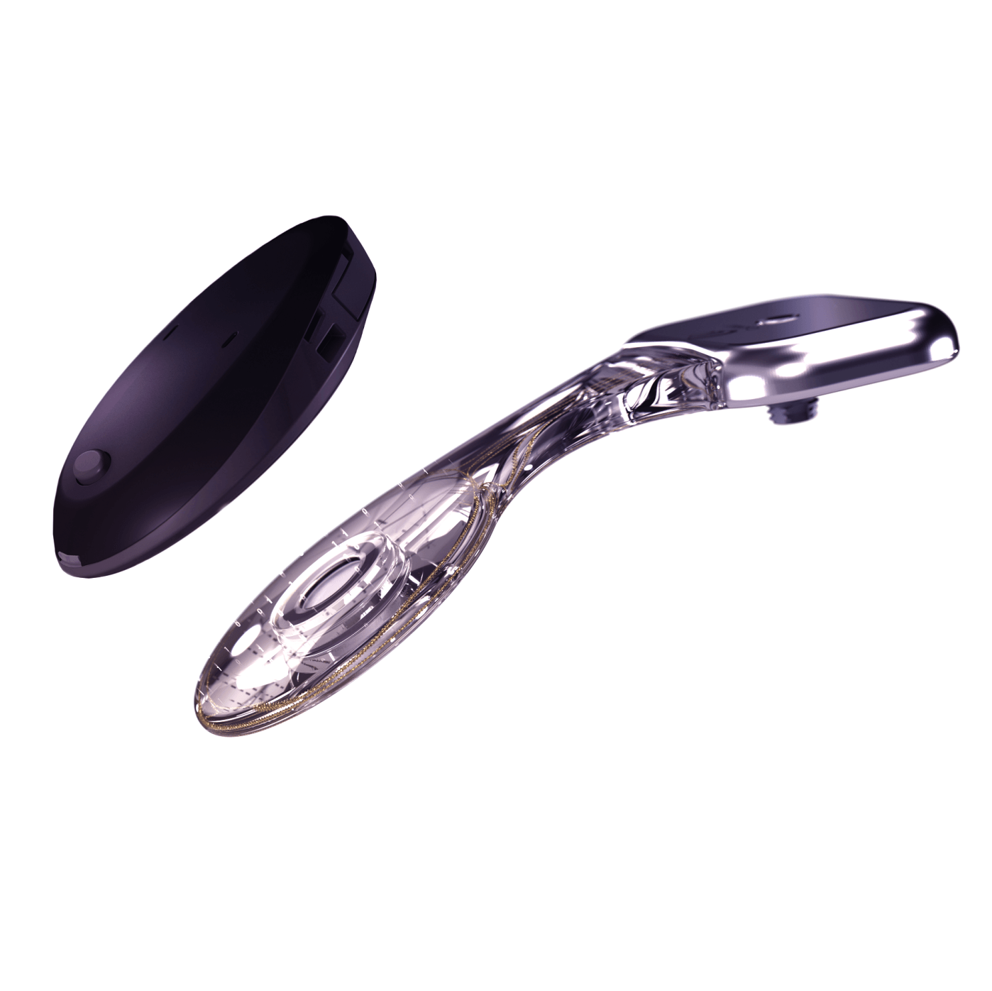 Als Teil des Osia Systems ermöglicht das OSI300 Implantat die Schallumleitung um die blockierten oder beeinträchtigten Teile des natürlichen Übertragungswegs herum. Das Implantat wird vollständig unter der Haut platziert, wo es an das BI300 Implantat angebracht wird. Der Piezo Power Wandler im OSI300 Implantat erzeugt Schallvibrationen, die durch den Knochen direkt an Ihr Innenohr gesendet werden.