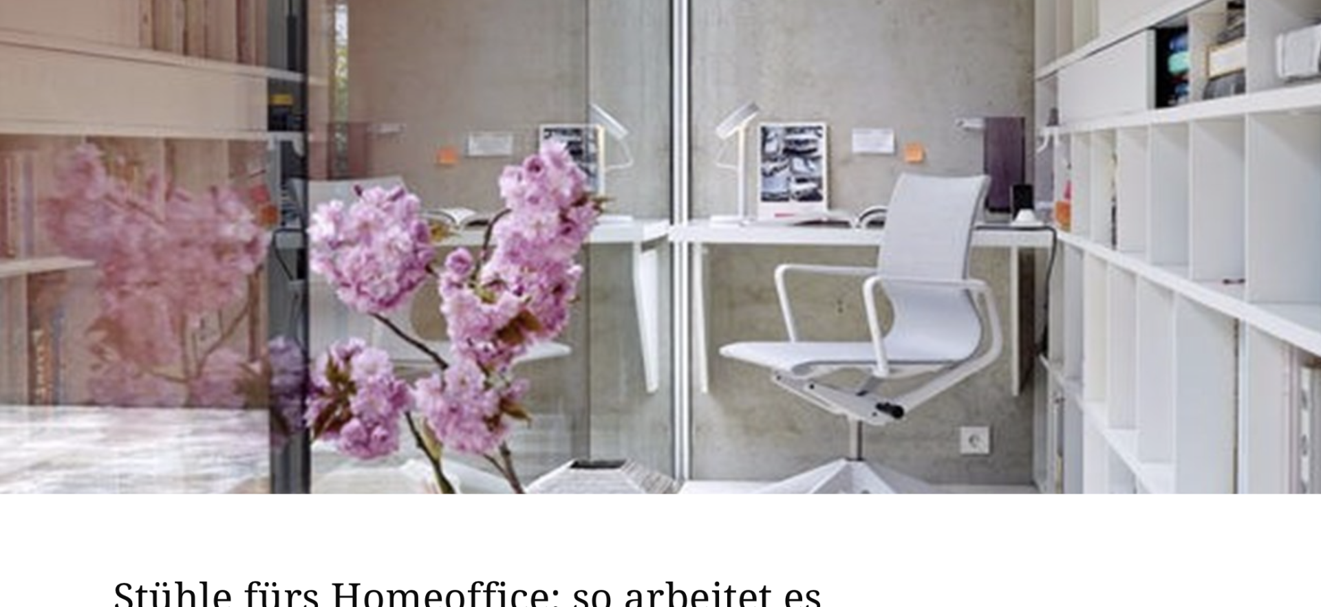 Blog, Magazin, Sabine Schweigert, archiproducts über Interior Design, Homeoffice, Büromöbel