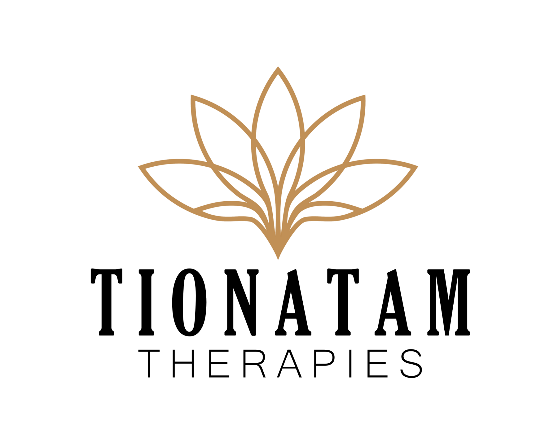 Logo for Tionatam Therapies - Mobile Beauty and Massage Therapist in Wirral and Chester, specialising in at home massage services, mobile spray tans, and pamper parties.
