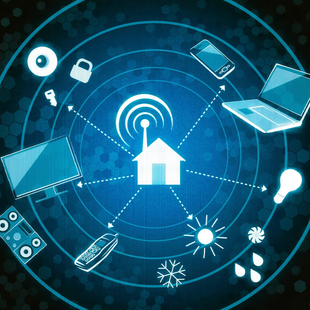 Illustration des Smarthomes