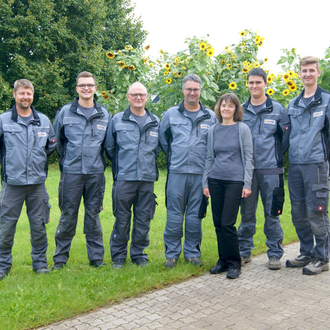 das gesamte Team des Familienbetriebs Rottner Elektroanlagen