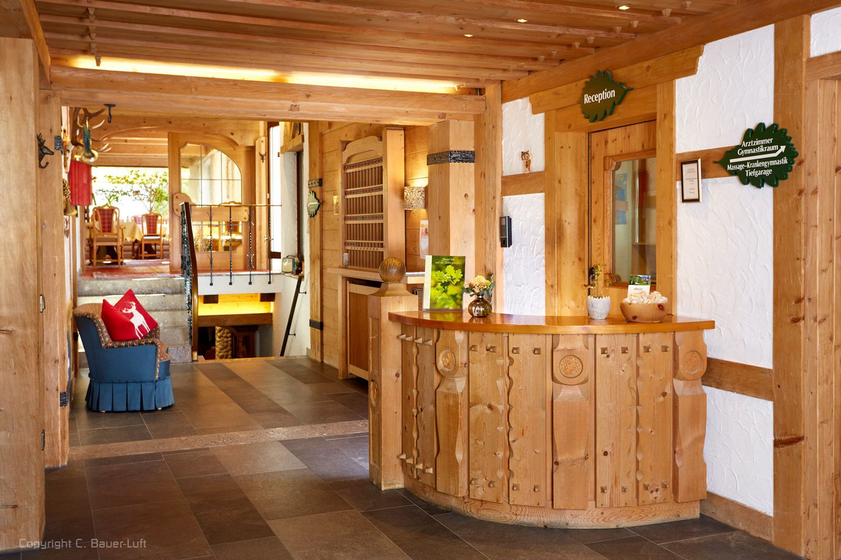 Hotelfotografie, Rezeption. Cornelia Bauer-Luft, Fotografie + DTP, Mediengestaltung