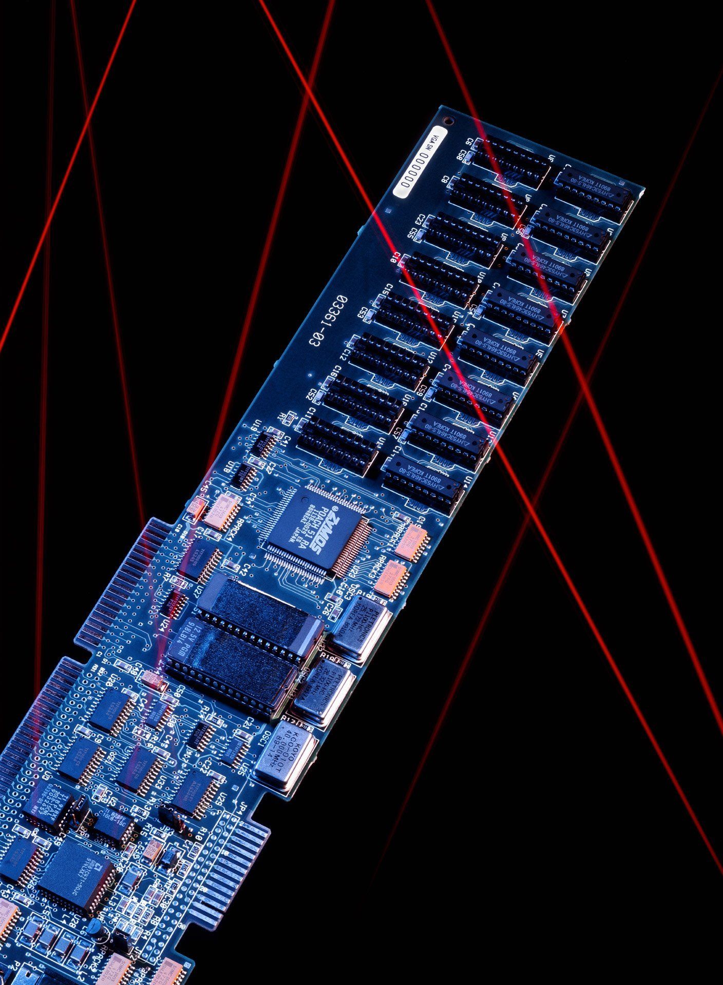 Produktaufnahme Computertechnik Laser, Cornelia Bauer-Luft, Fotografie + DTP, Mediengestaltung