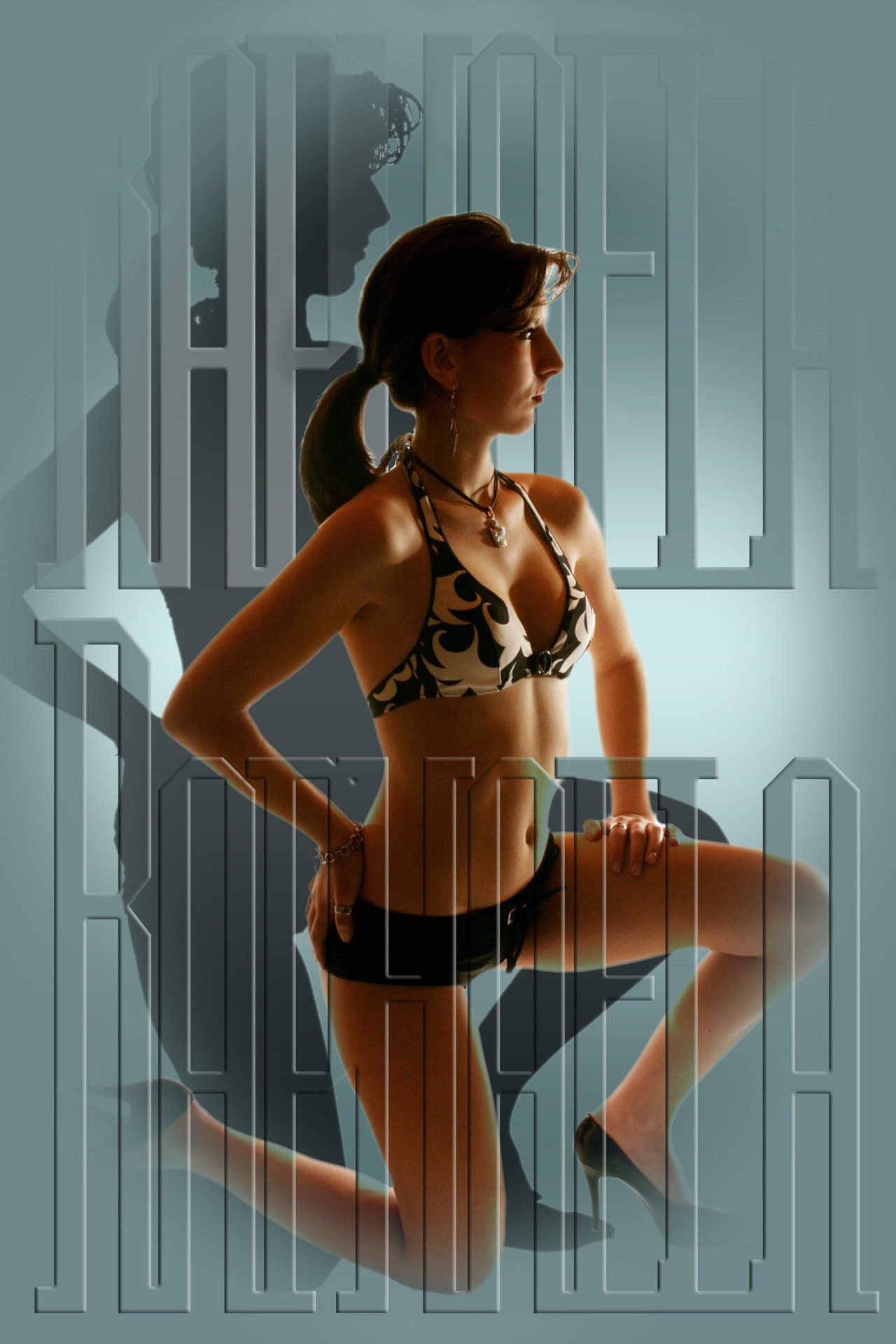 Portrait-Collage im Bond Style