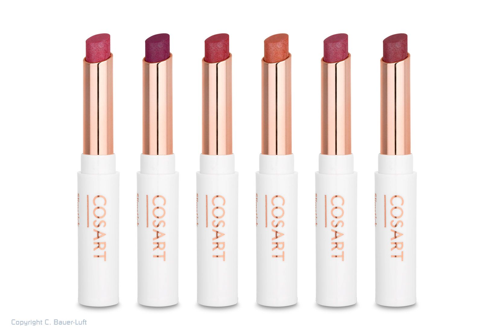 Lippenstifte Produktaufnahme, Cornelia Bauer-Luft, Fotografie + DTP, Mediengestaltung