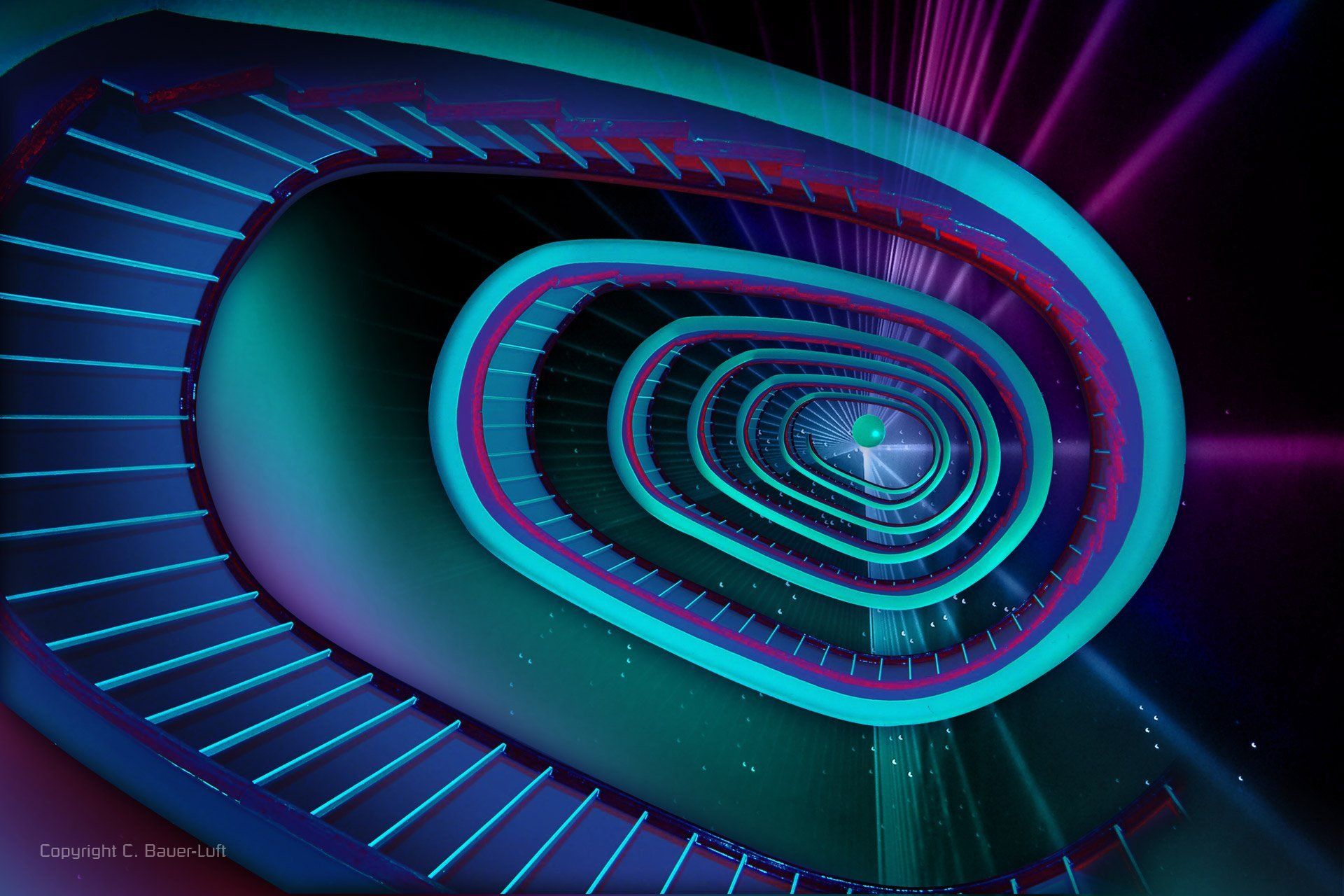 Photoshop Collage - Way up