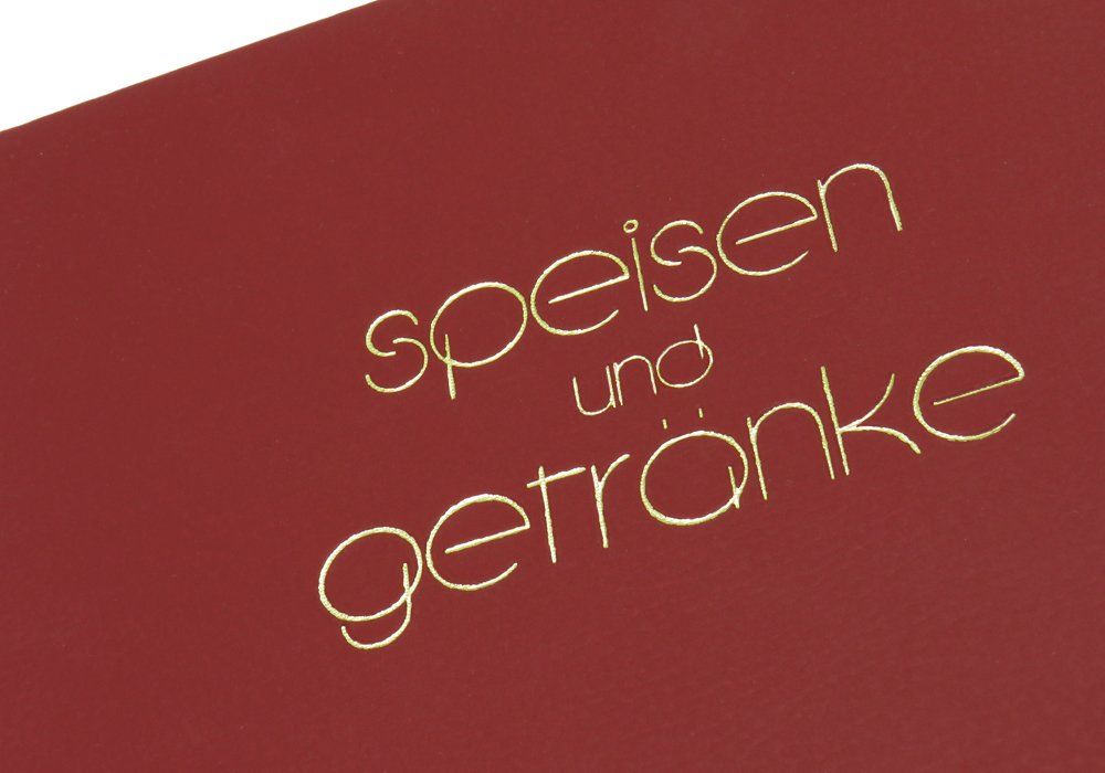 Speisekarten und Getränkekarten bestellen, Speisekarten und Getränkekarten kaufen, Menükarten